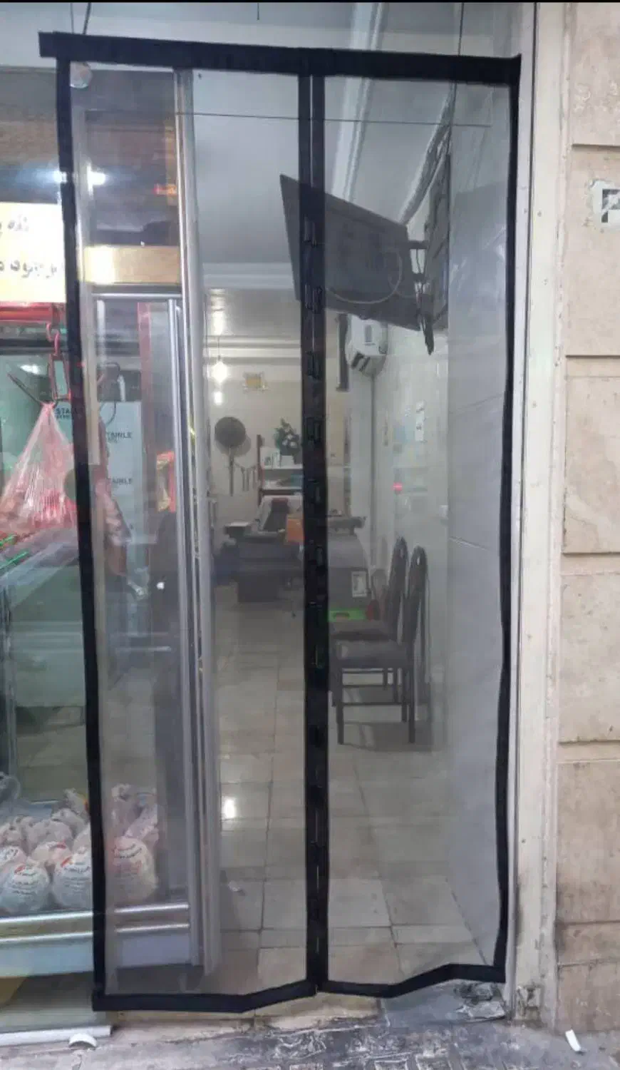 پرده مغناطیسی طلقی توری مگنتی آهنربایی|خدمات پیشه و مهارت|تهران, امام زاده حسن|دیوار