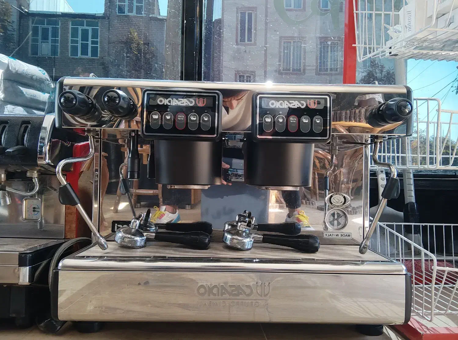 دستگاه اسپرسو ساز دو گروپ جیمبالی و فایما|کافیشاپ و رستوران|نورآباد, |دیوار