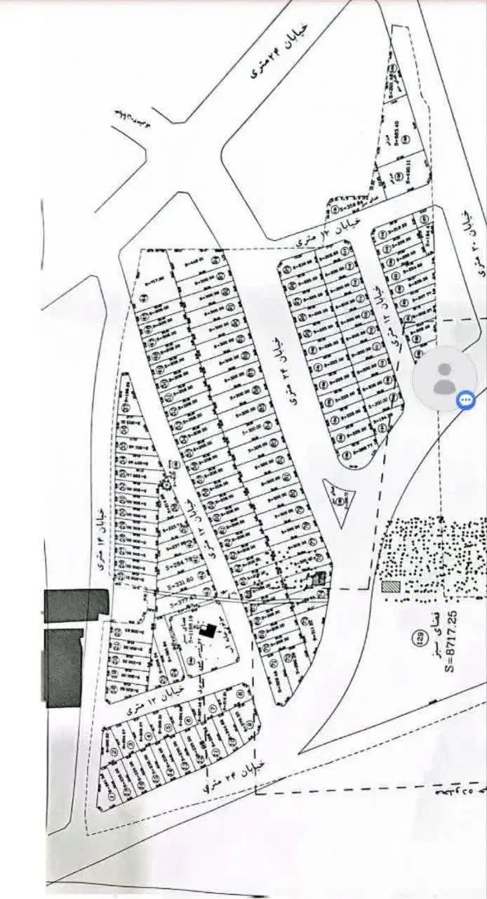 امتیاز زمین تعاونی ایثارگران شهرداری|فروش زمین و ملک کلنگی|قم, باغ کرباسی|دیوار