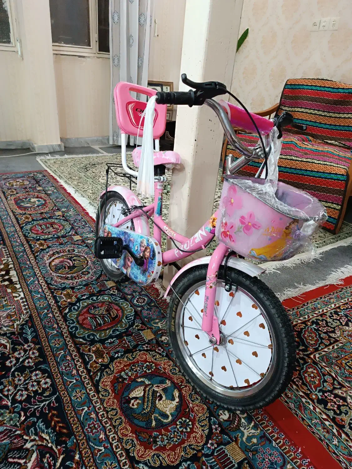 دوچرخه 16 دخترانه در حد نو|دوچرخه، اسکیت، اسکوتر|کرج, کمالشهر|دیوار