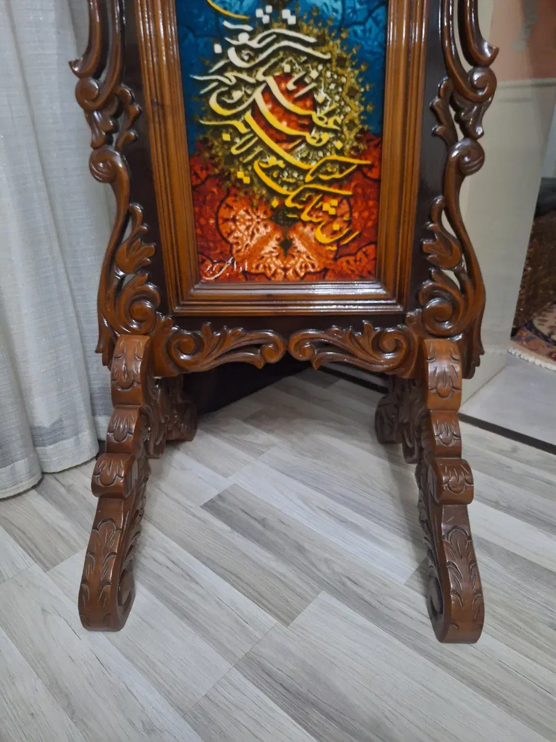 تابلو فرش دستباف اذانچی تبریز|تابلو فرش|اردبیل, |دیوار