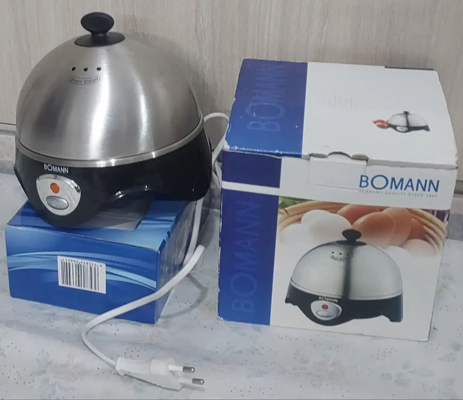 تخم مرغ پز برقی فومن|اجاق گاز و لوازم برقی پخت‌وپز|قم, قم نو|دیوار