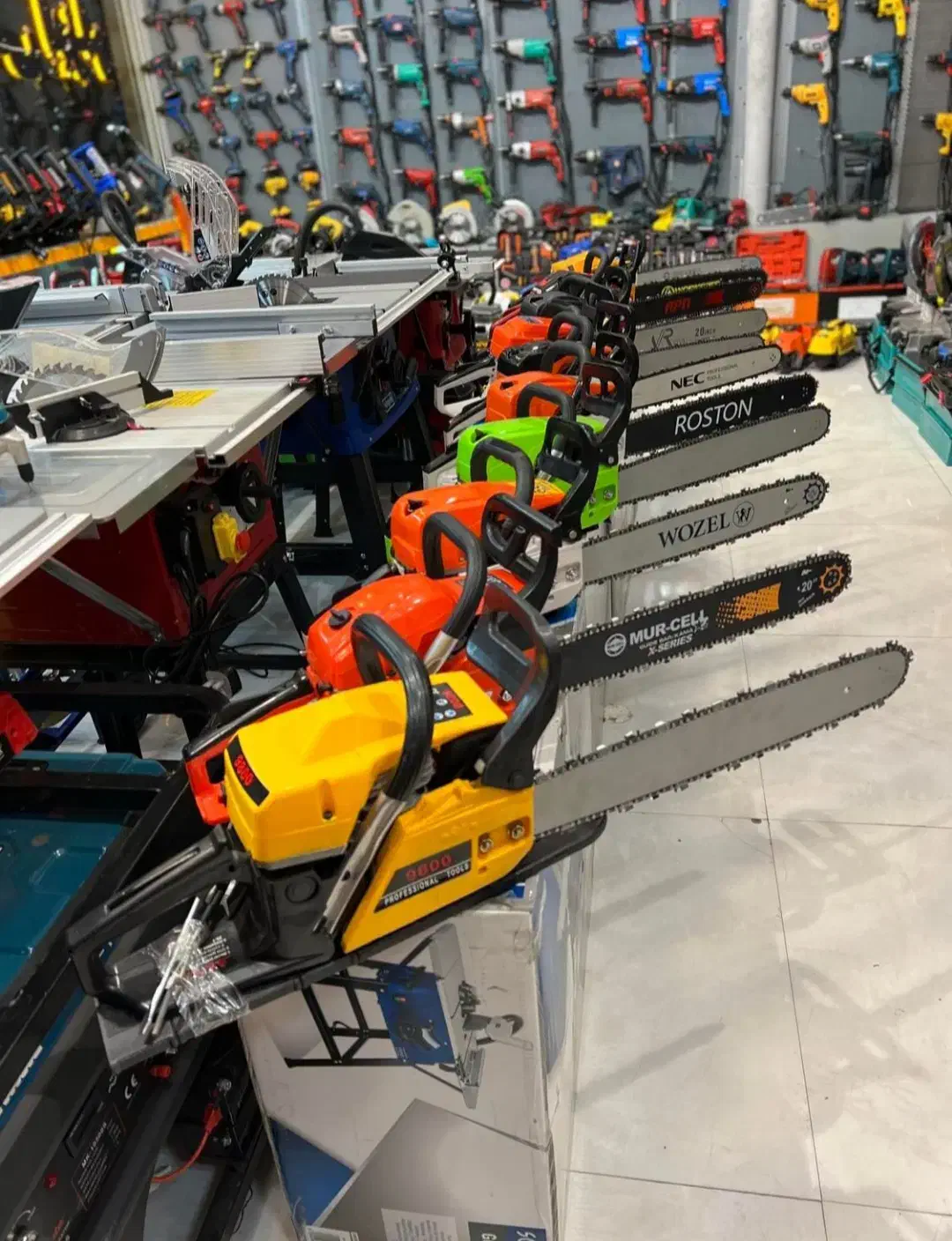 اره موتوری بنزینی برقی زنجیری هیوندا کره اورجینال|ماشین‌آلات صنعتی|تهران, شهید رجایی|دیوار