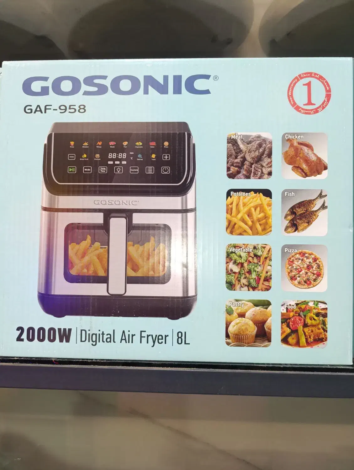 سرخ کن گاسونیک|اجاق گاز و لوازم برقی پخت‌وپز|اردبیل, |دیوار