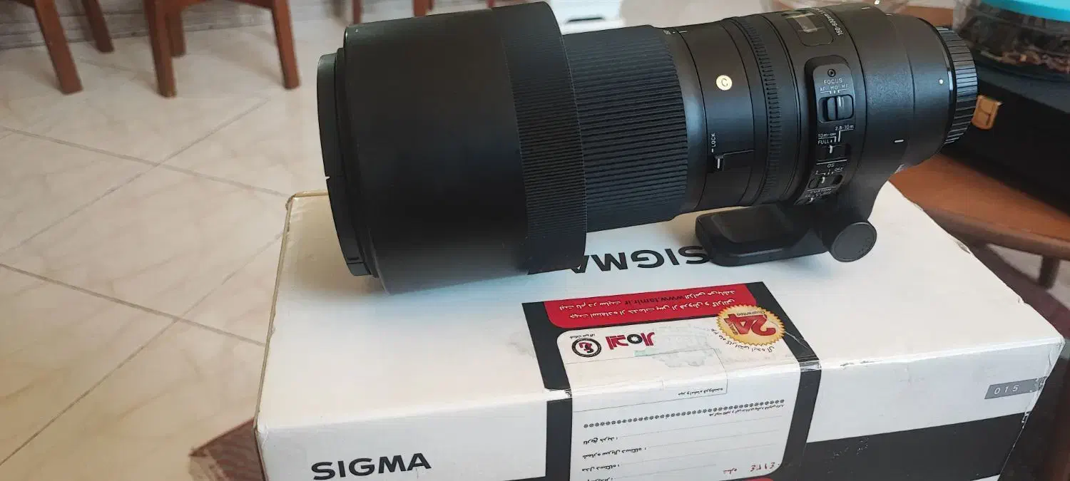 لنز سوپر تله سیگما ۱۵۰ ۶۰۰|دوربین عکاسی و فیلم‌برداری|شیراز, فرهنگ شهر|دیوار