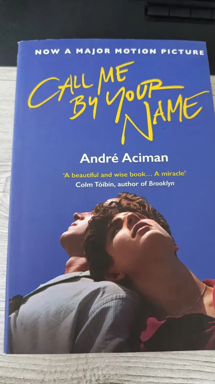 کتاب رمان call me by your name|کتاب و مجله ادبی|قم, نیروگاه|دیوار