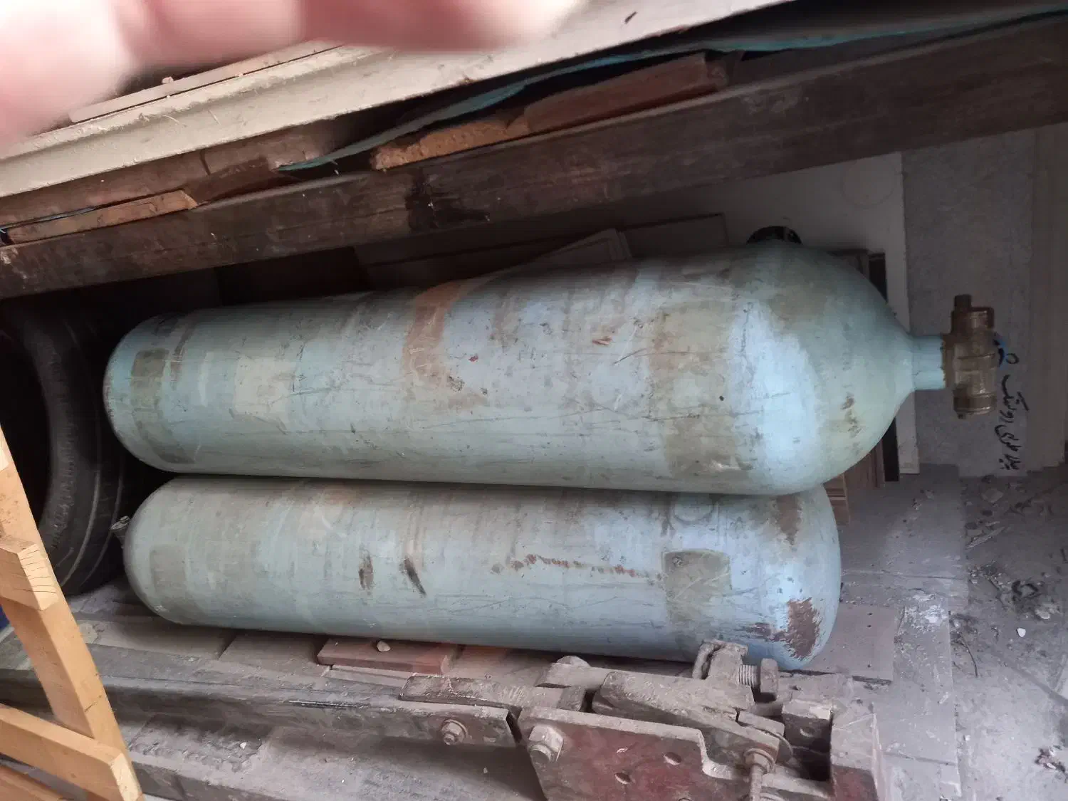 کپسول گاز cng دوقلو|قطعات یدکی و لوازم جانبی|کرج, اخترآباد|دیوار