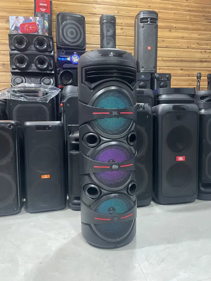 باند و اسپیکر شارژی برقی زد کیو اس ZQS 8301، 8302|سیستم صوتی خانگی|تهران, علم و صنعت|دیوار