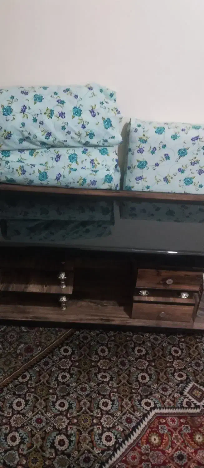 میز  تلویزیون چوب شیشه|میز تلویزیون|سنندج, |دیوار