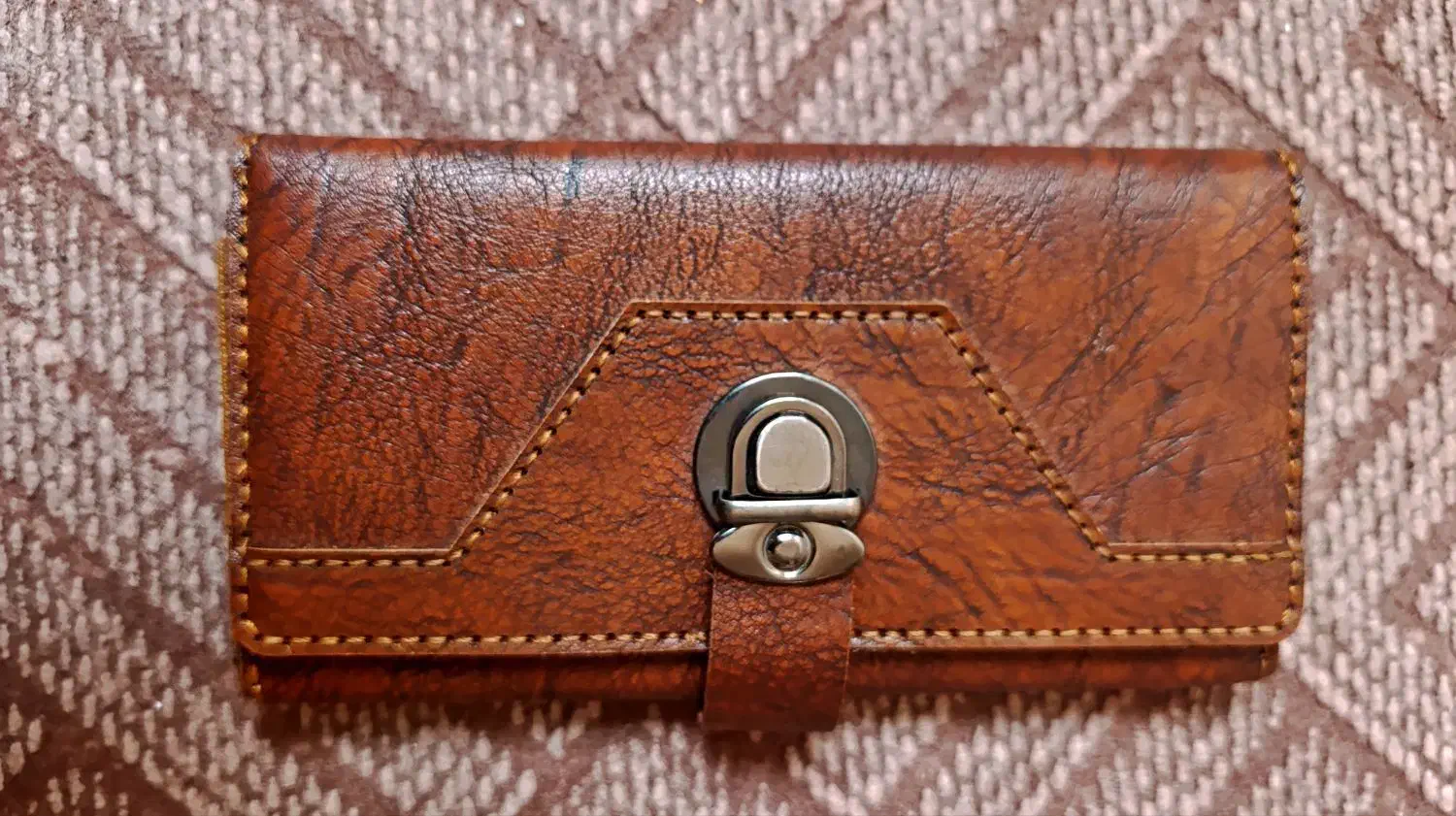 کیف پول مردانه بزرگ نو چرم صنعتی با کیفیت بالا|کیف، کفش، کمربند|قم, بنیاد|دیوار