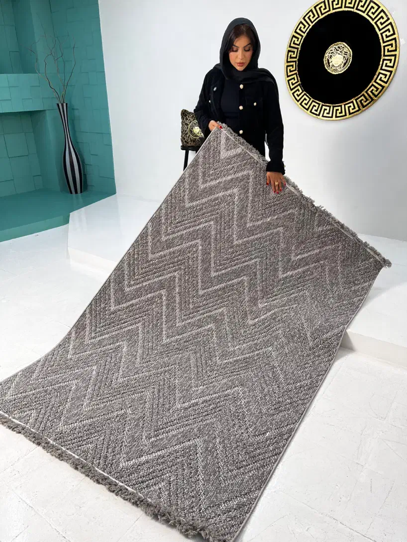 فرش مراکشی طوسی پینترسی|فرش|تهران, شکوفه (عبدل آباد)|دیوار