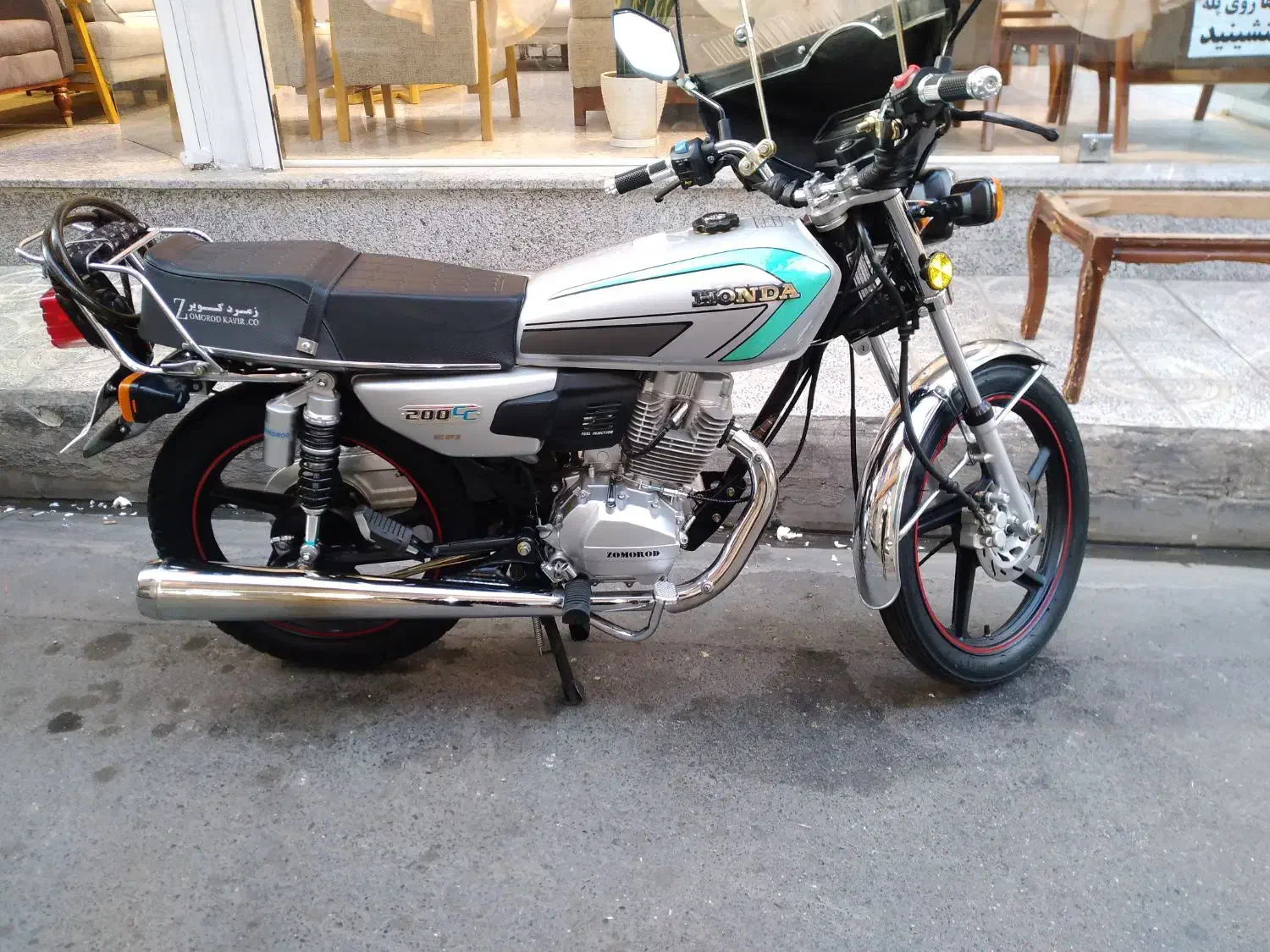طرح هندا ۲۰۰ سی سی|موتورسیکلت|تهران, شهرک ابوذر|دیوار