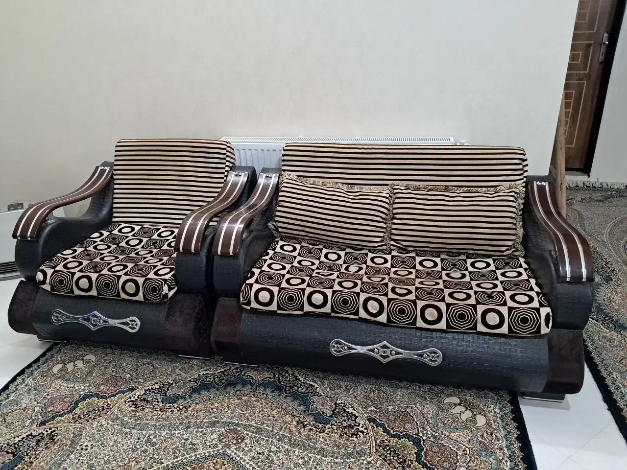 مبل هفت نفره|مبلمان خانگی و میز عسلی|گلمکان, |دیوار