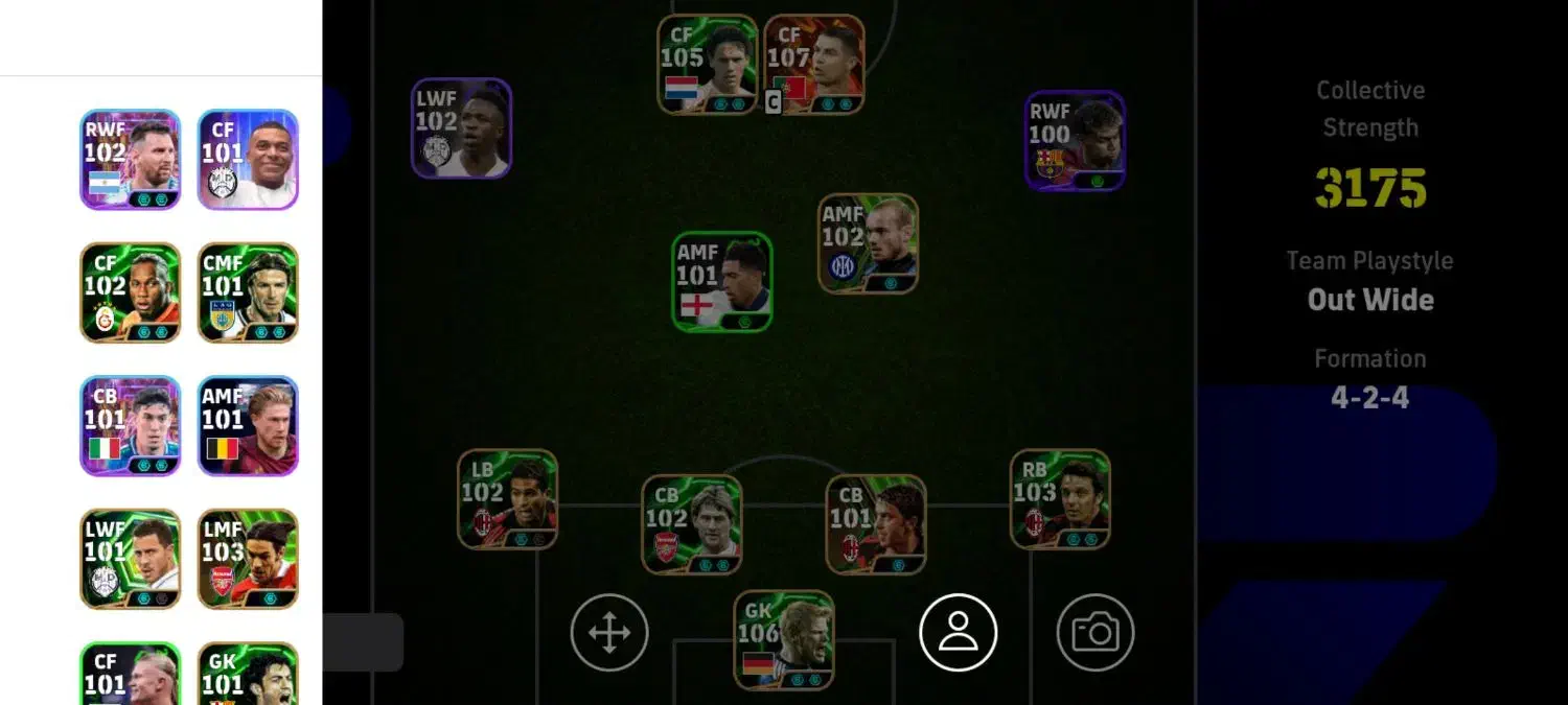 اکانت ای فوتبال efootball دارای ۲ تا رونالدو|کنسول، بازی ویدئویی و آنلاین|تبریز, |دیوار