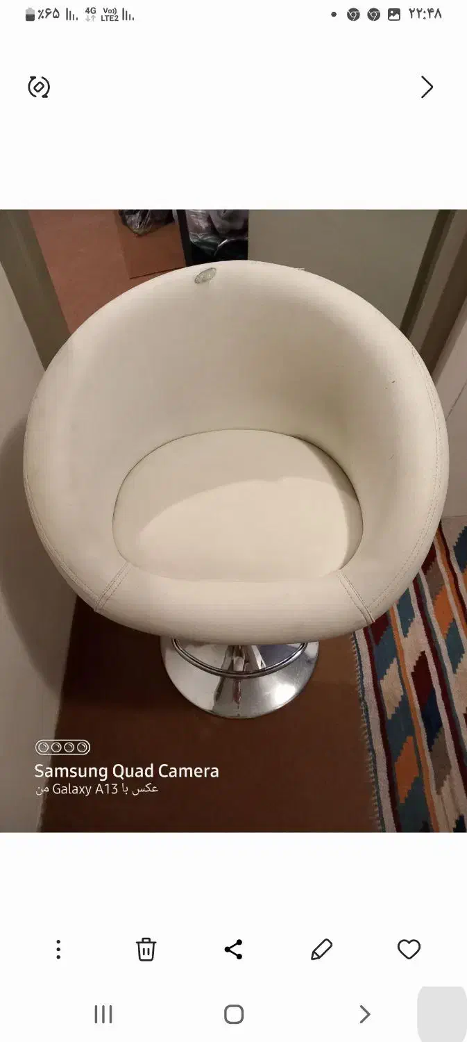 صندلی جک دار|میز و صندلی غذاخوری|شیراز, ریاستی|دیوار