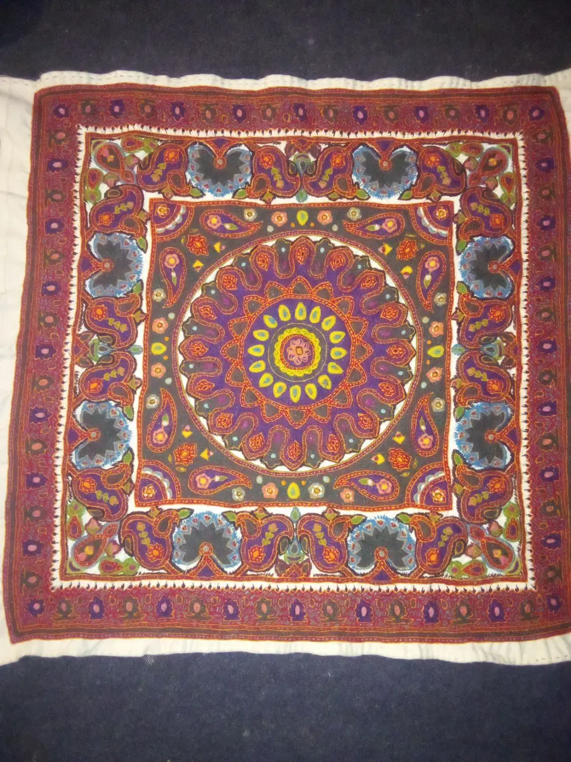 پته دست بافت ریز بافت اصیل کرمان|صنایع دستی و سایر لوازم تزئینی|کرمان, |دیوار