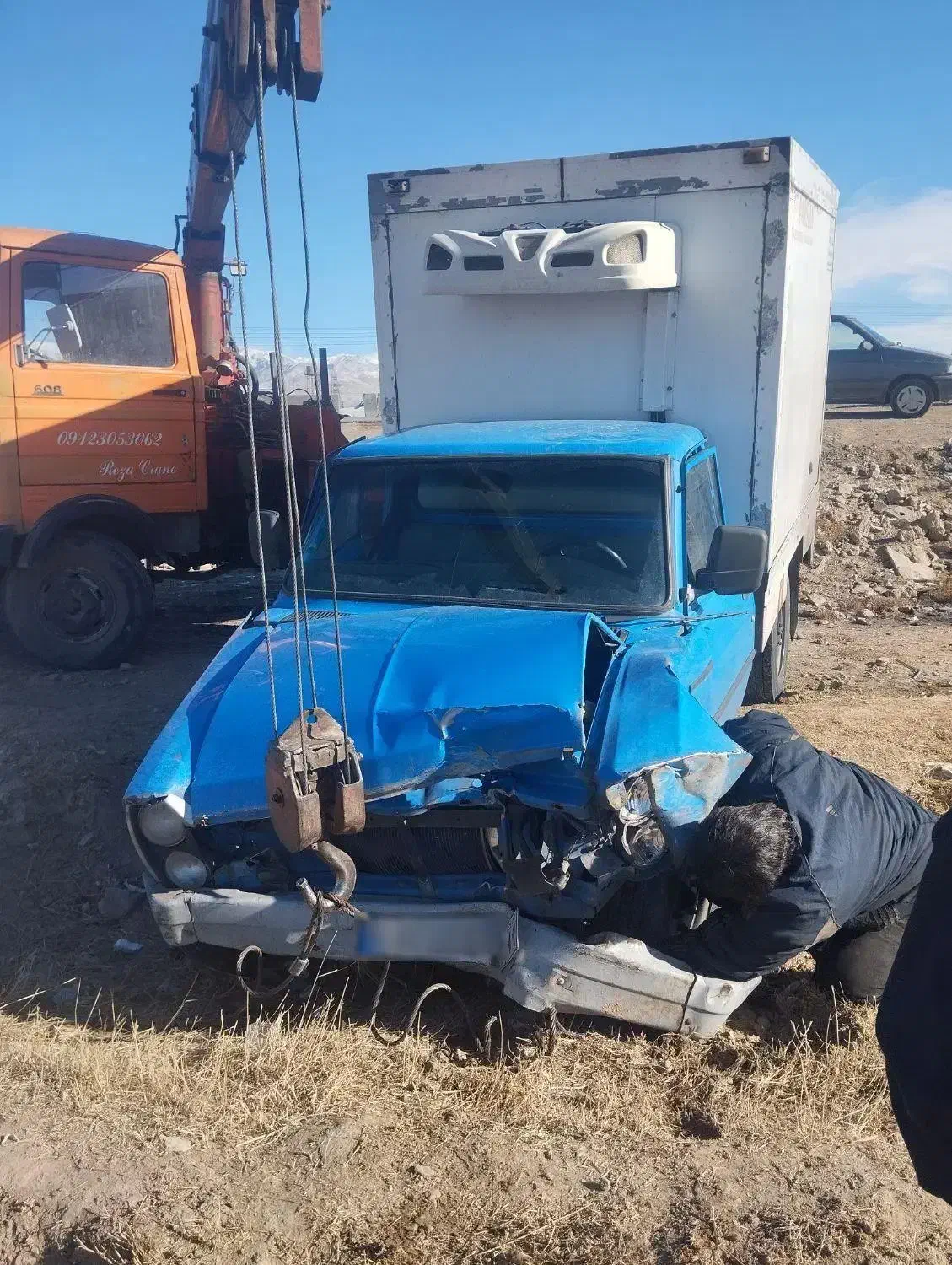 نیسان یخچالدار دوگانه مدل 98|خودرو سواری و وانت|اسلام‌شهر, شهرک فرهنگیان|دیوار