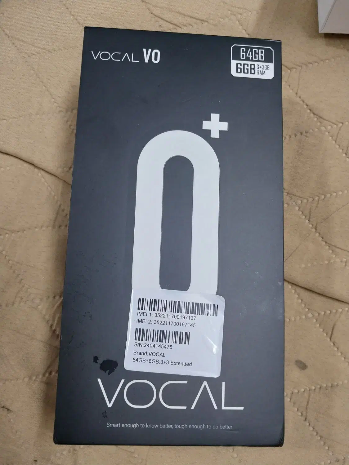 وکال v0 plus با حافظهٔ ۶۴ گیگابایت|موبایل|تهران, کوی بیمه|دیوار