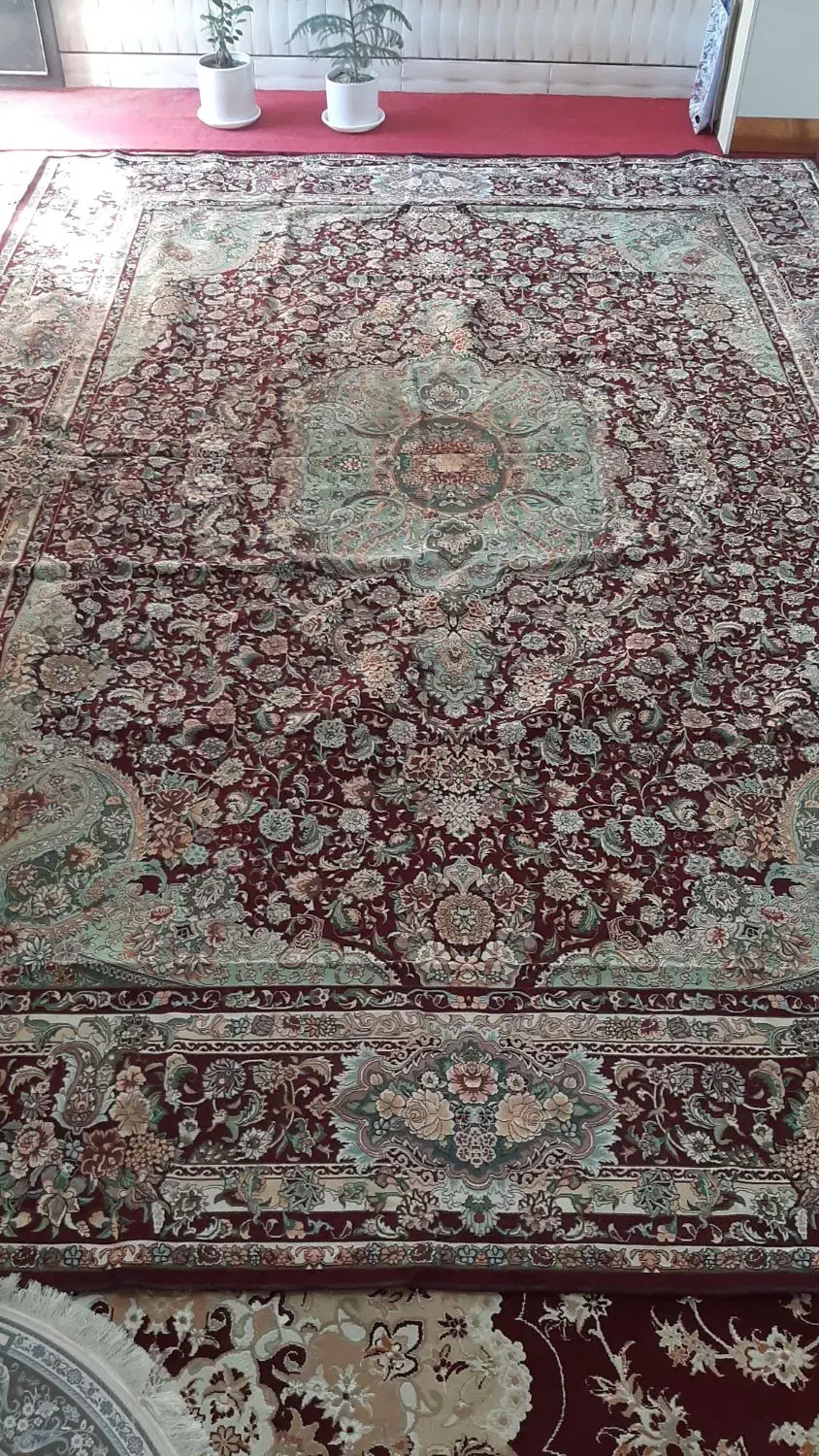 رو فرشی طرح قالی|روفرشی|شوش, |دیوار