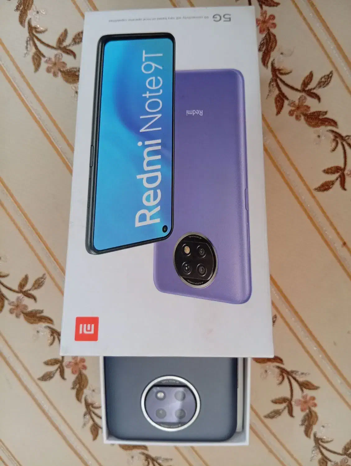 گوشی ردمی redmi note 9T 5G|موبایل|تهران, حکیمیه|دیوار