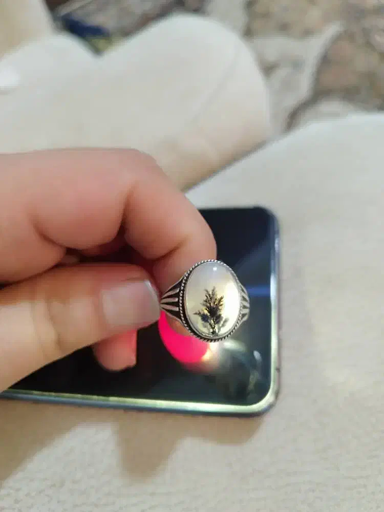 انگشتر شجر تک درخت طبیعی|جواهرات|ماهدشت, |دیوار