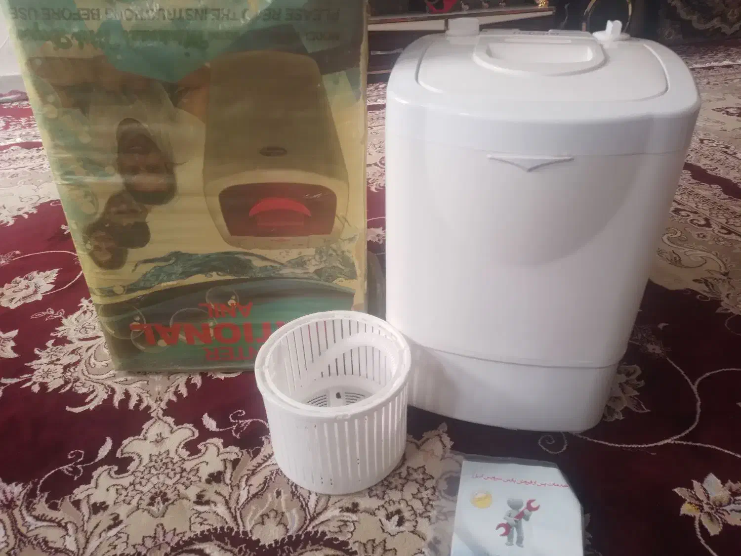 لباس شویی مینی واش ناسیونال آنیل قیمت ۴میلیون|ماشین لباسشویی و خشککن لباس|بهارستان, |دیوار