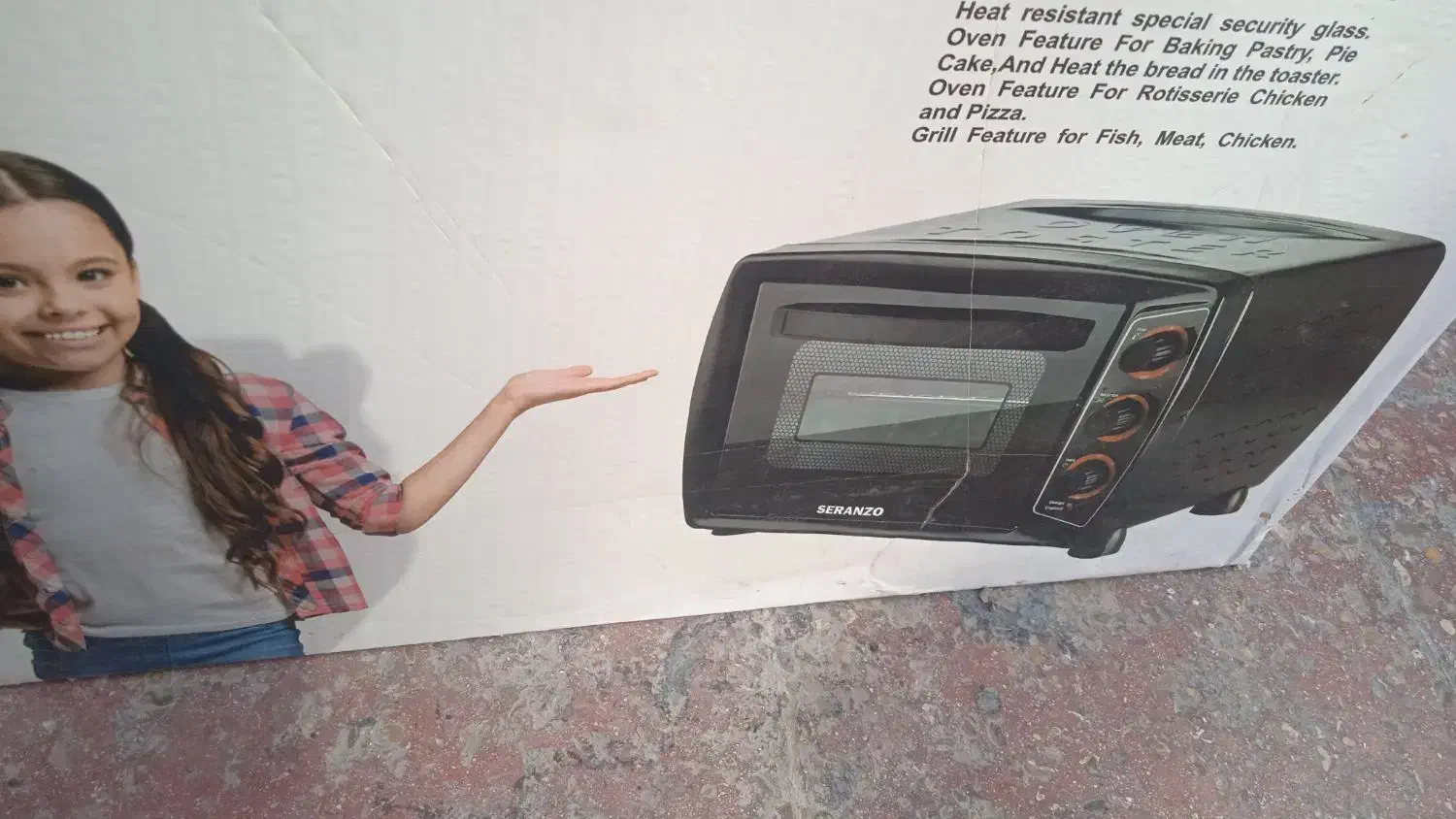 توستر 60لیتر نو|اجاق گاز و لوازم برقی پخت‌وپز|بندر گناوه, |دیوار