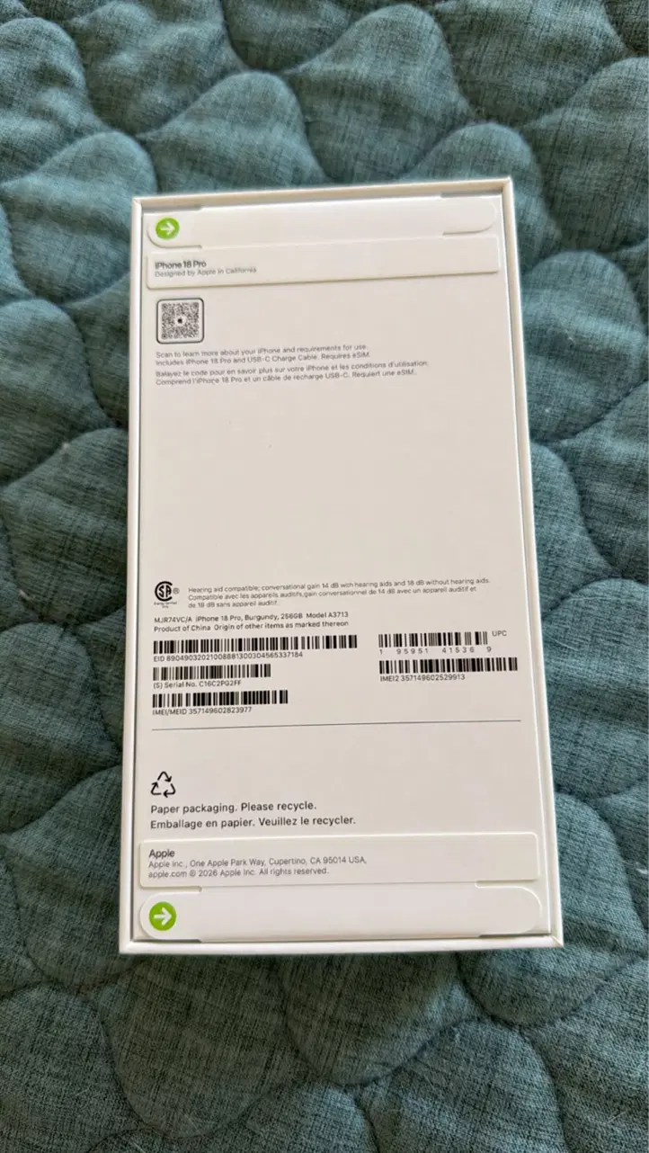 Iphone 18 pro 256gb|موبایل|تهران, حکمت|دیوار