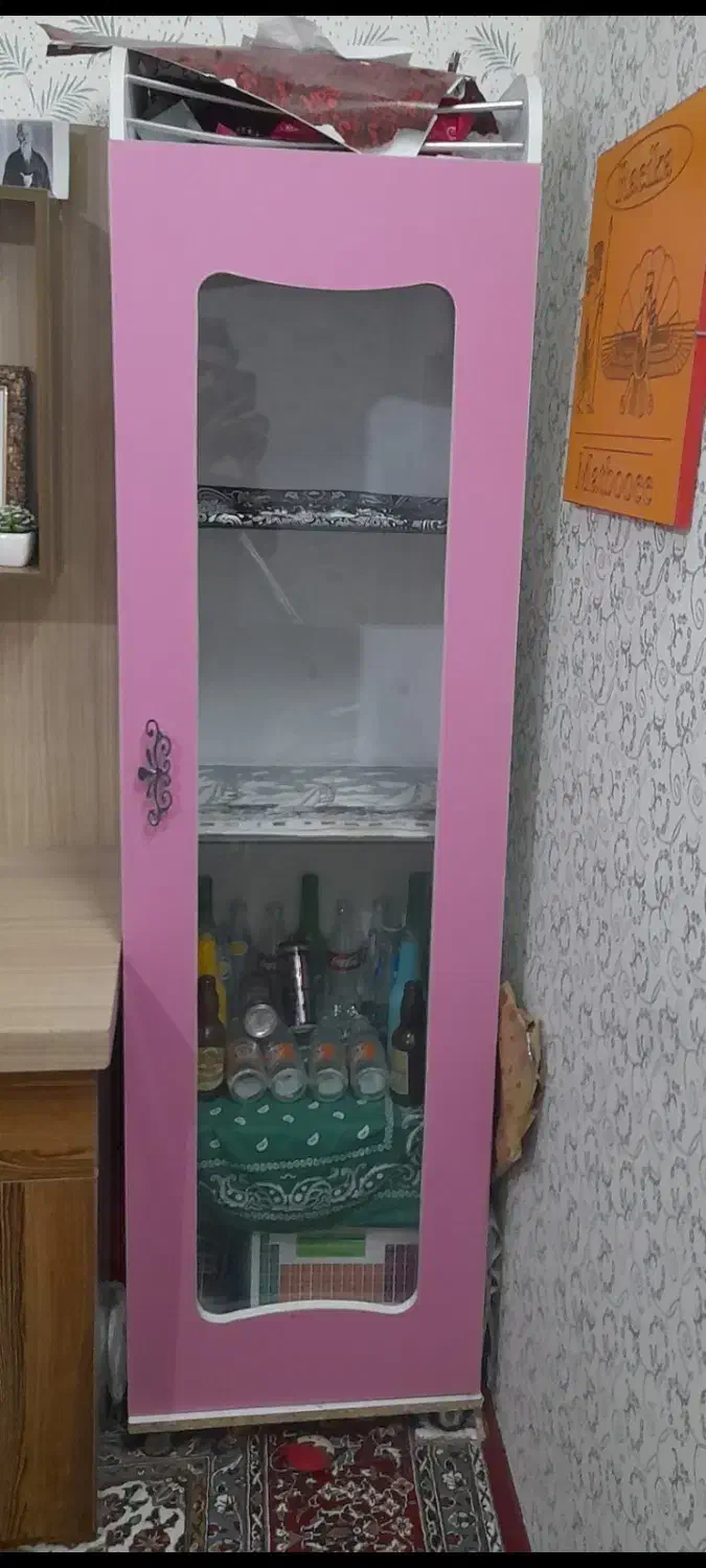 کمد ، کتابخانه|جاکفشی، کمد، دراور|تربت‌حیدریه, منصوریه|دیوار