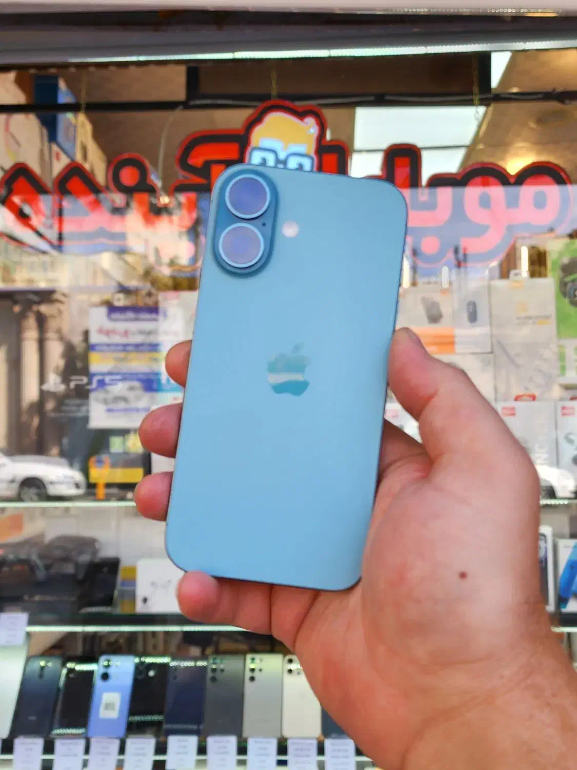 گوشی اپل Iphone 16 با حافظه ۱۲۸ باتری ۱۰۰ سبز|موبایل|زنجان, |دیوار