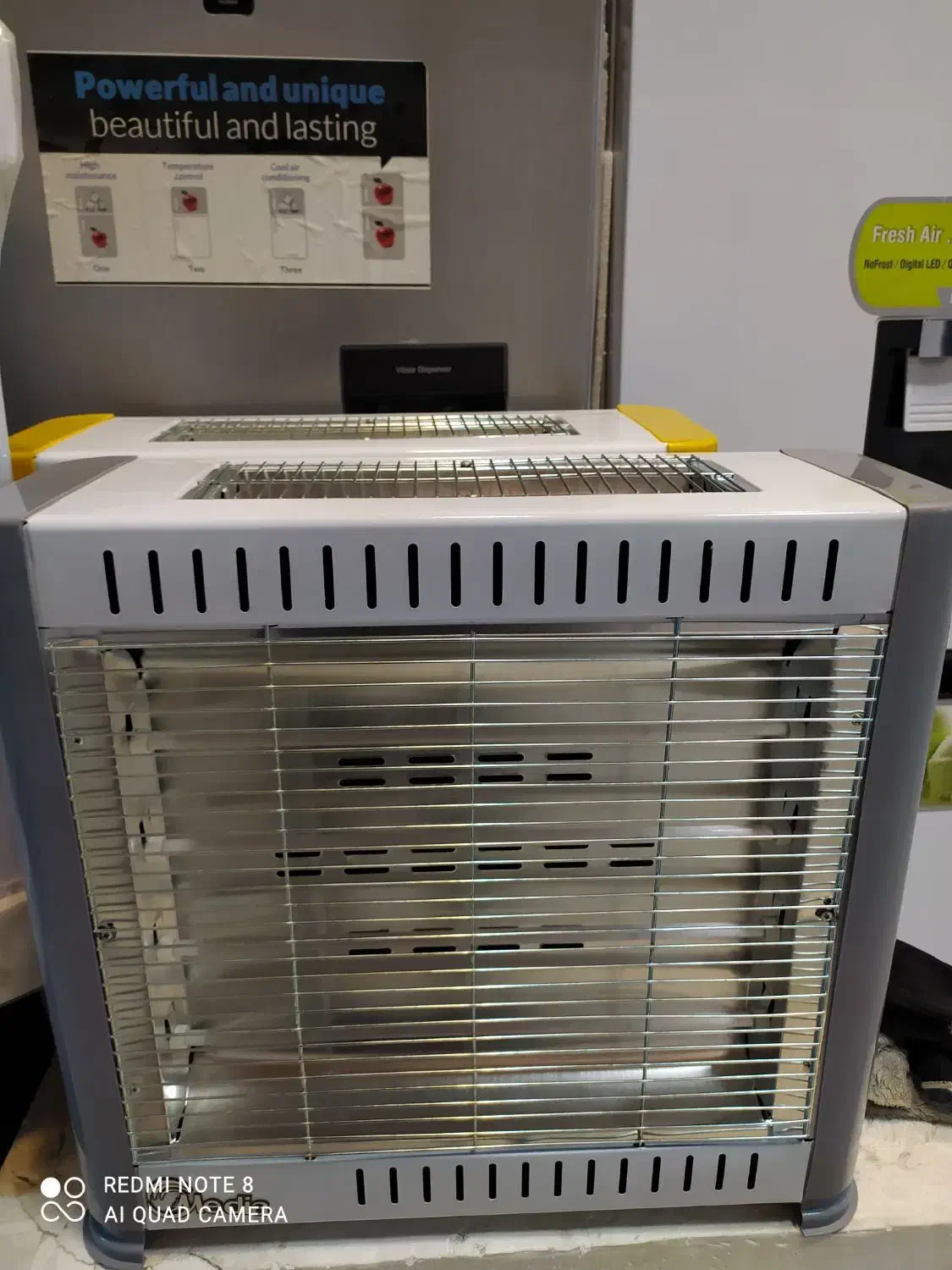 هیتر برقی فن دار 5 المنت|بخاری، هیتر، شومینه|دورود, |دیوار