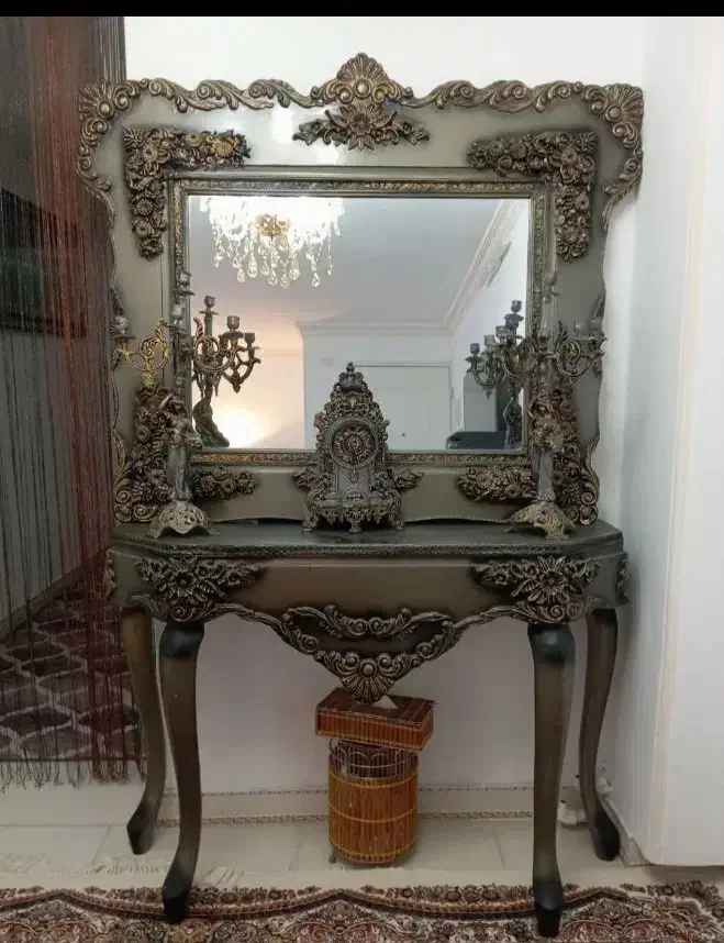 آینه وکنسول|بوفه، ویترین، کنسول|اسلامشهر, شهرک واوان|دیوار