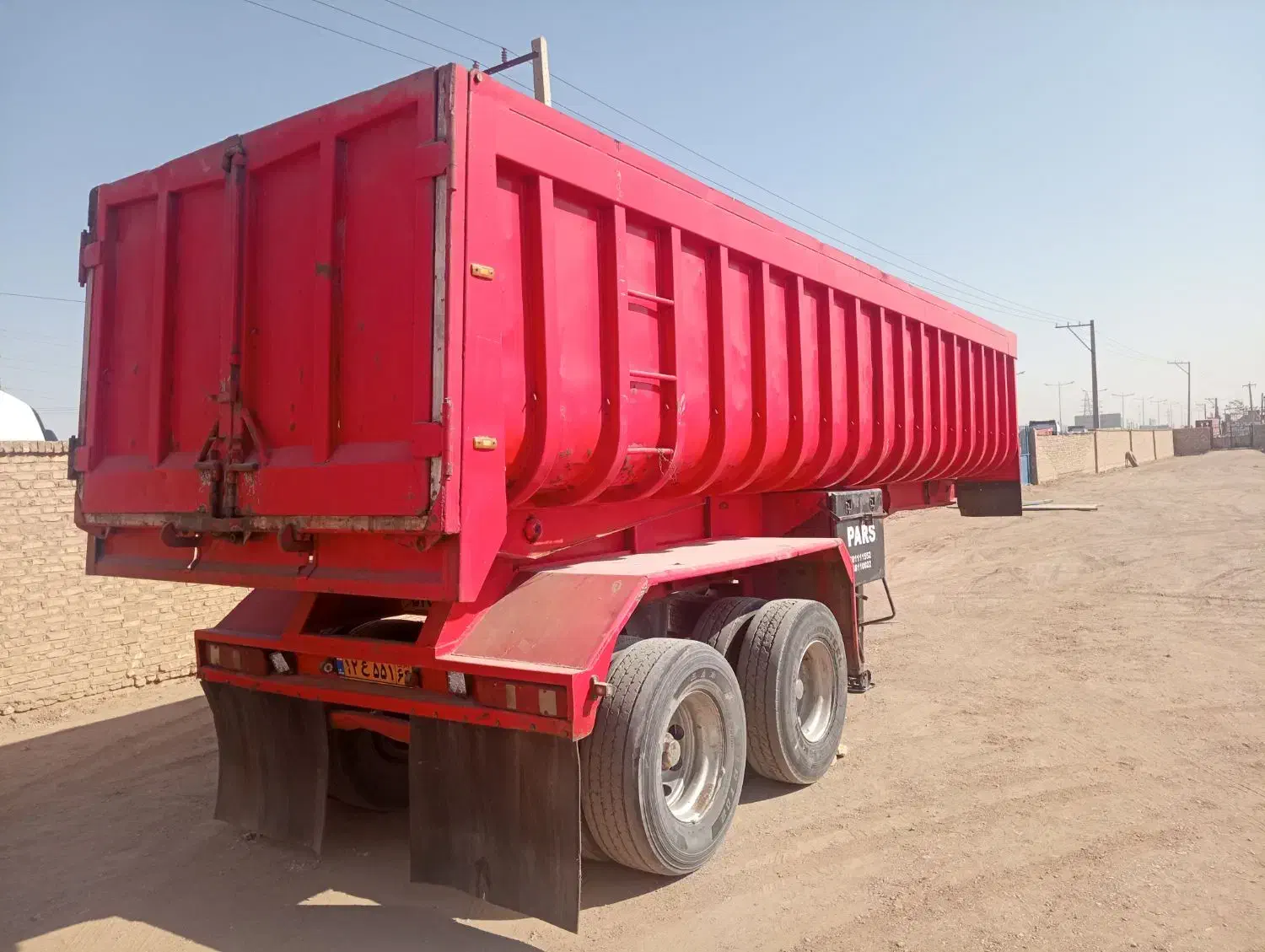 تریلی کمپرسی دومحور|قطعات یدکی و لوازم جانبی|زارچ, |دیوار