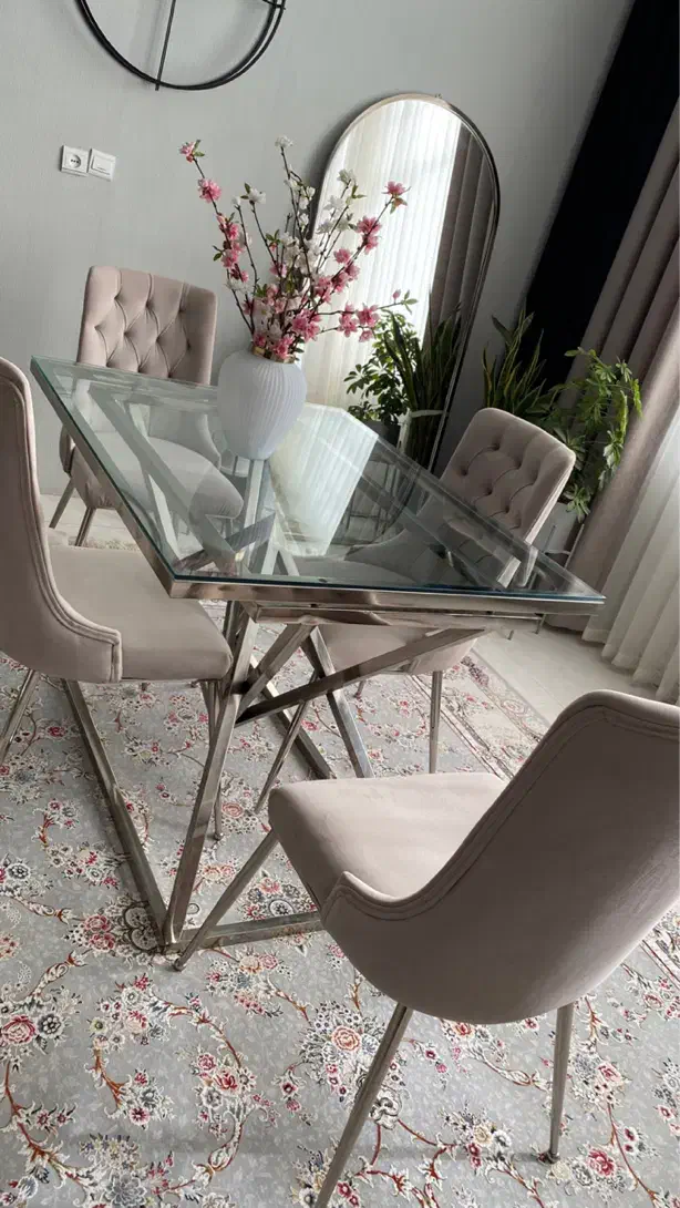 میز غذا خوری|میز و صندلی غذاخوری|شیروان (خراسان), |دیوار