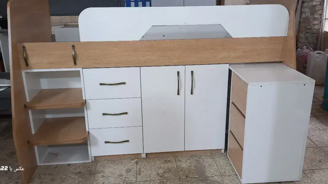 تخت مجموعه یک نفره ((کلبه))|تخت و سرویس خواب|اصفهان, رهنان|دیوار