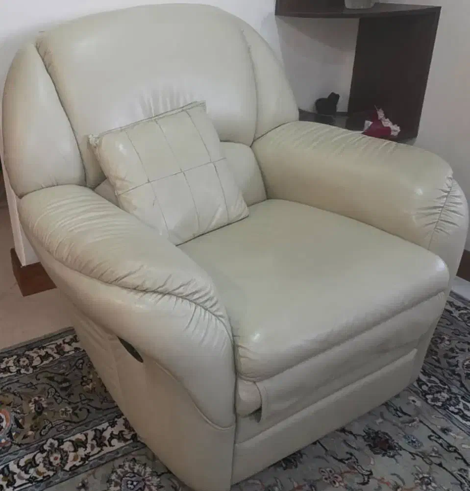 ست مبل راحتی چرم ۷ نفره|مبلمان خانگی و میز عسلی|تهران, ورزشگاه آزادی|دیوار