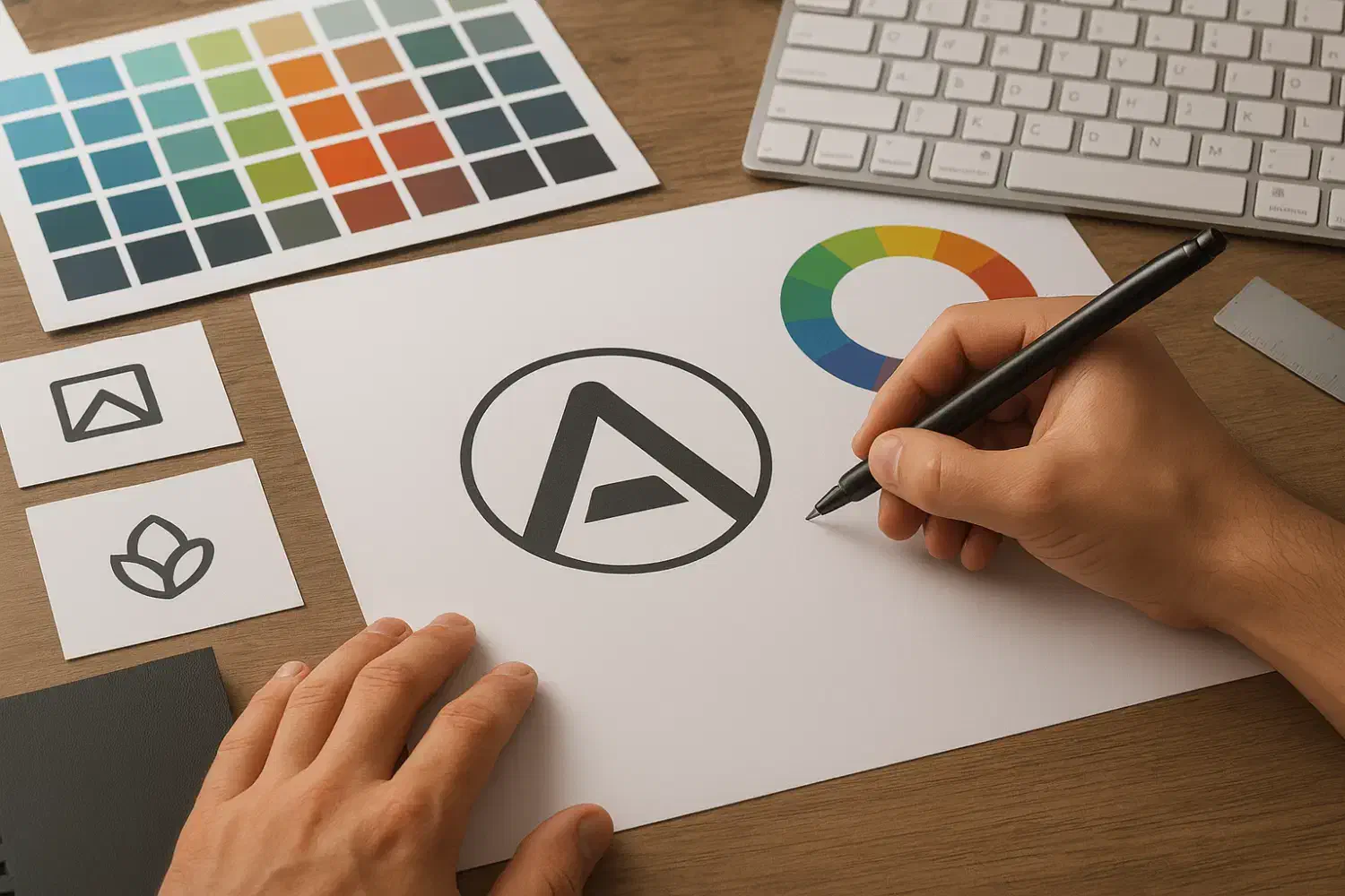 طراحی لوگو خاص برای کسبوکار شما شروع برند حرفهای|خدمات رایانهای و موبایل|تبریز, |دیوار