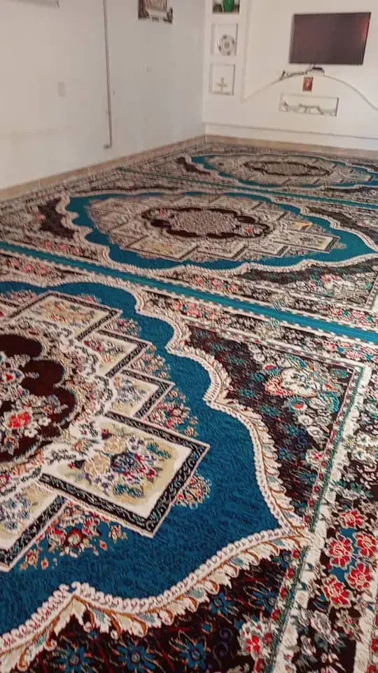 فرش فیروزه ای 3عدد|فرش|دهدشت, |دیوار