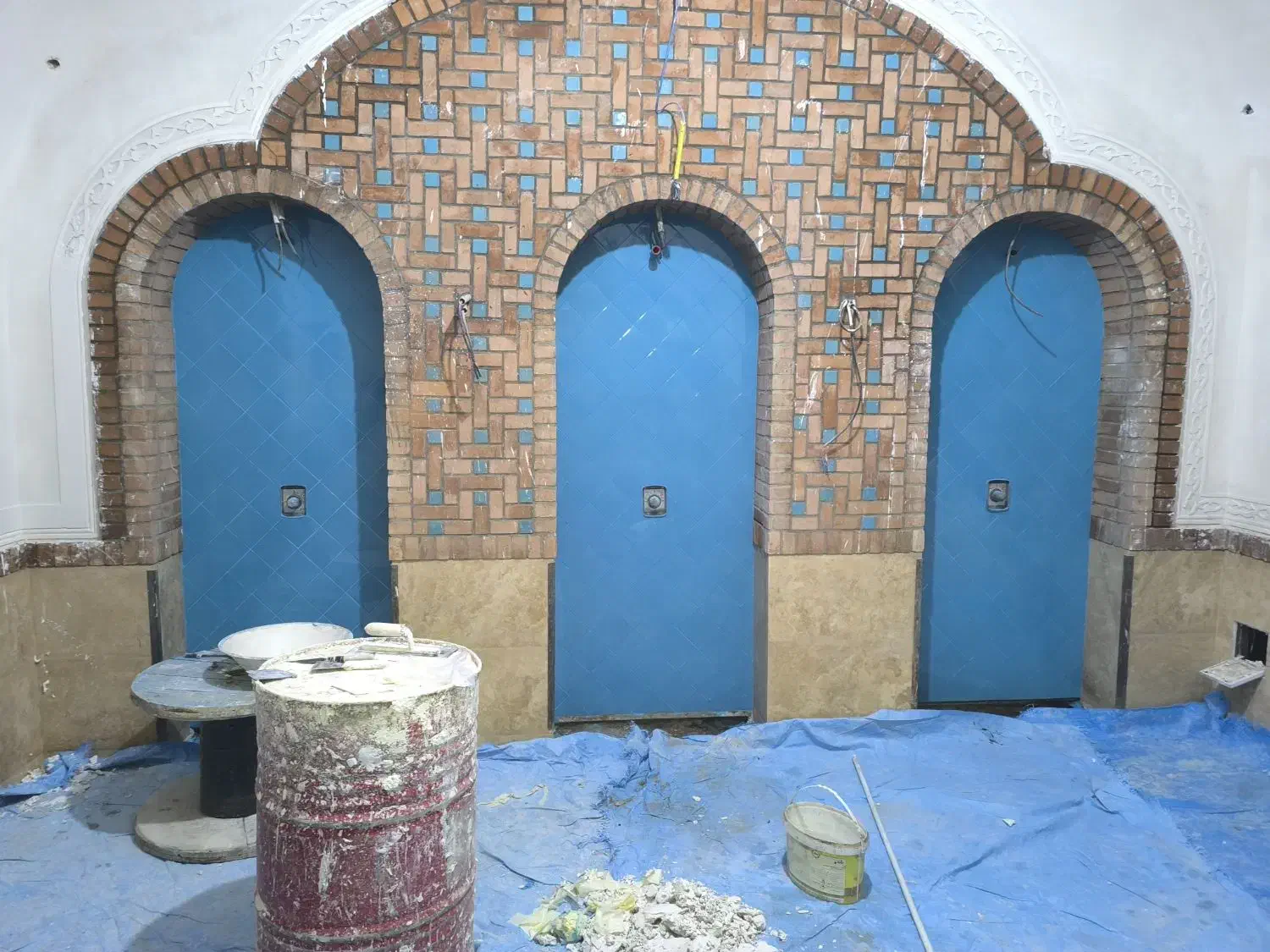 کاشیکار سرامیک کار موزاییک کار سنگکار|خدمات پیشه و مهارت|ساری, |دیوار