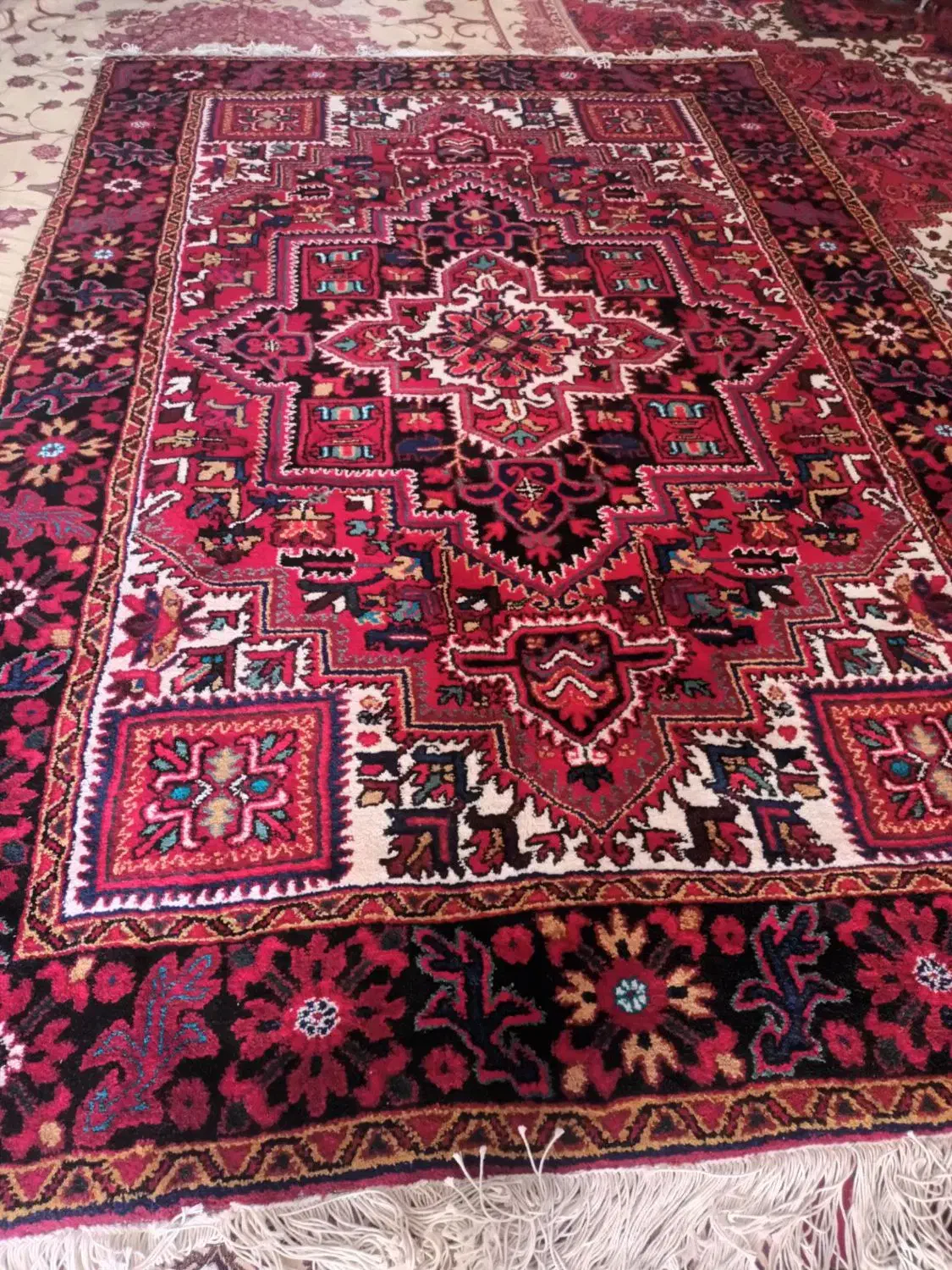 فرش دست بافت|فرش|اهر, |دیوار