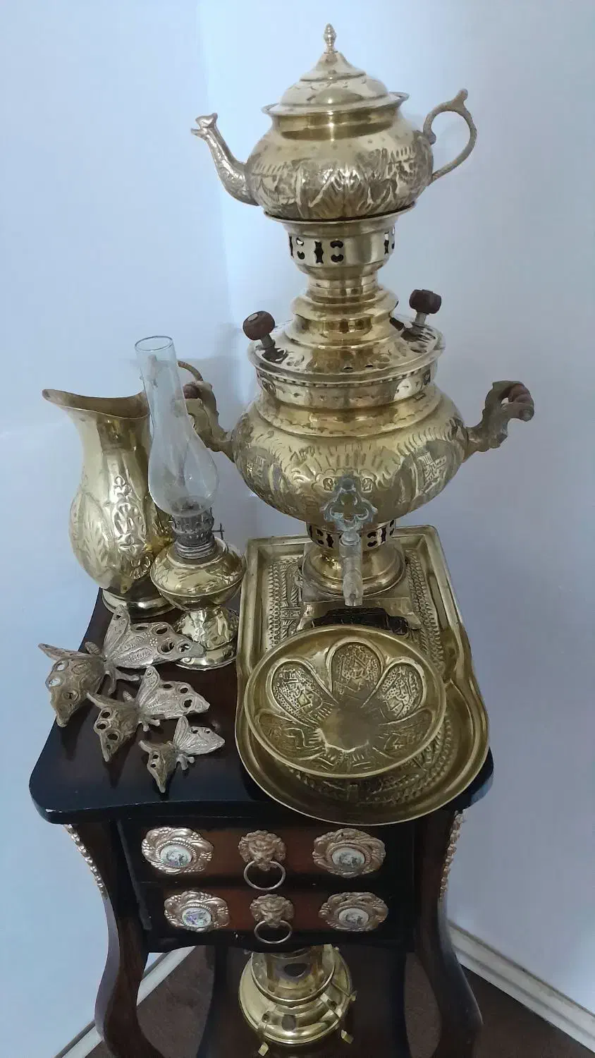 ست برنجی|صنایع دستی و سایر لوازم تزئینی|بروجرد, |دیوار