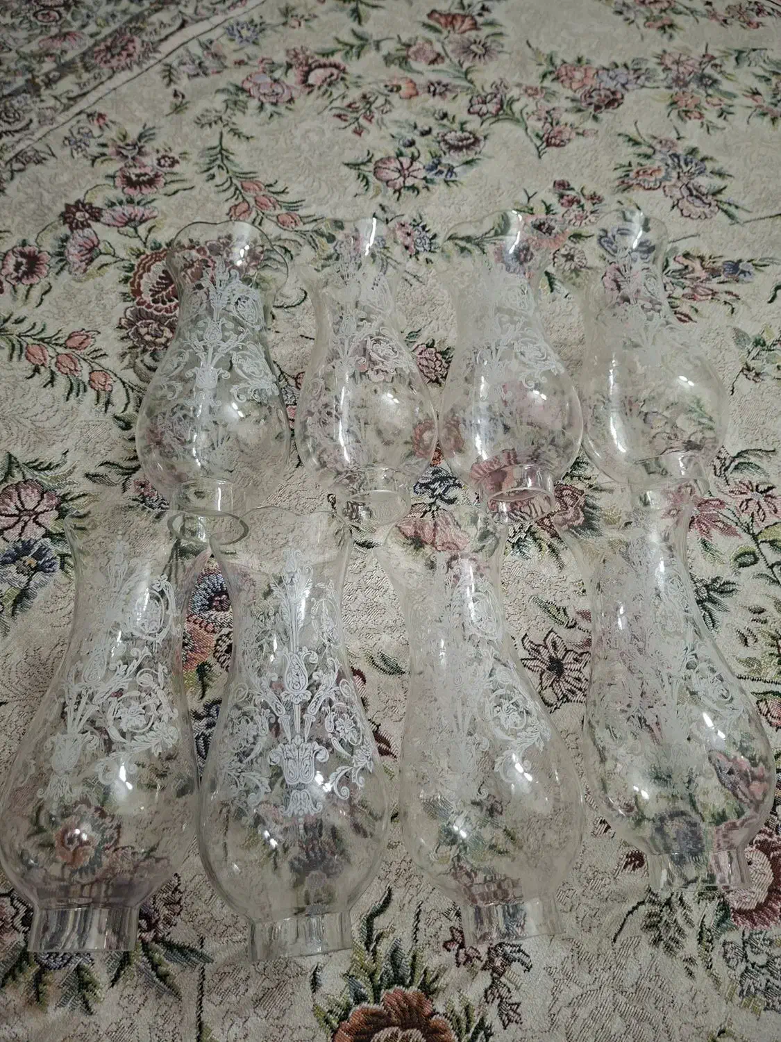 ۸ لاله لوستر فقط ۴۰۰|لوستر و چراغ آویز|اراک, |دیوار