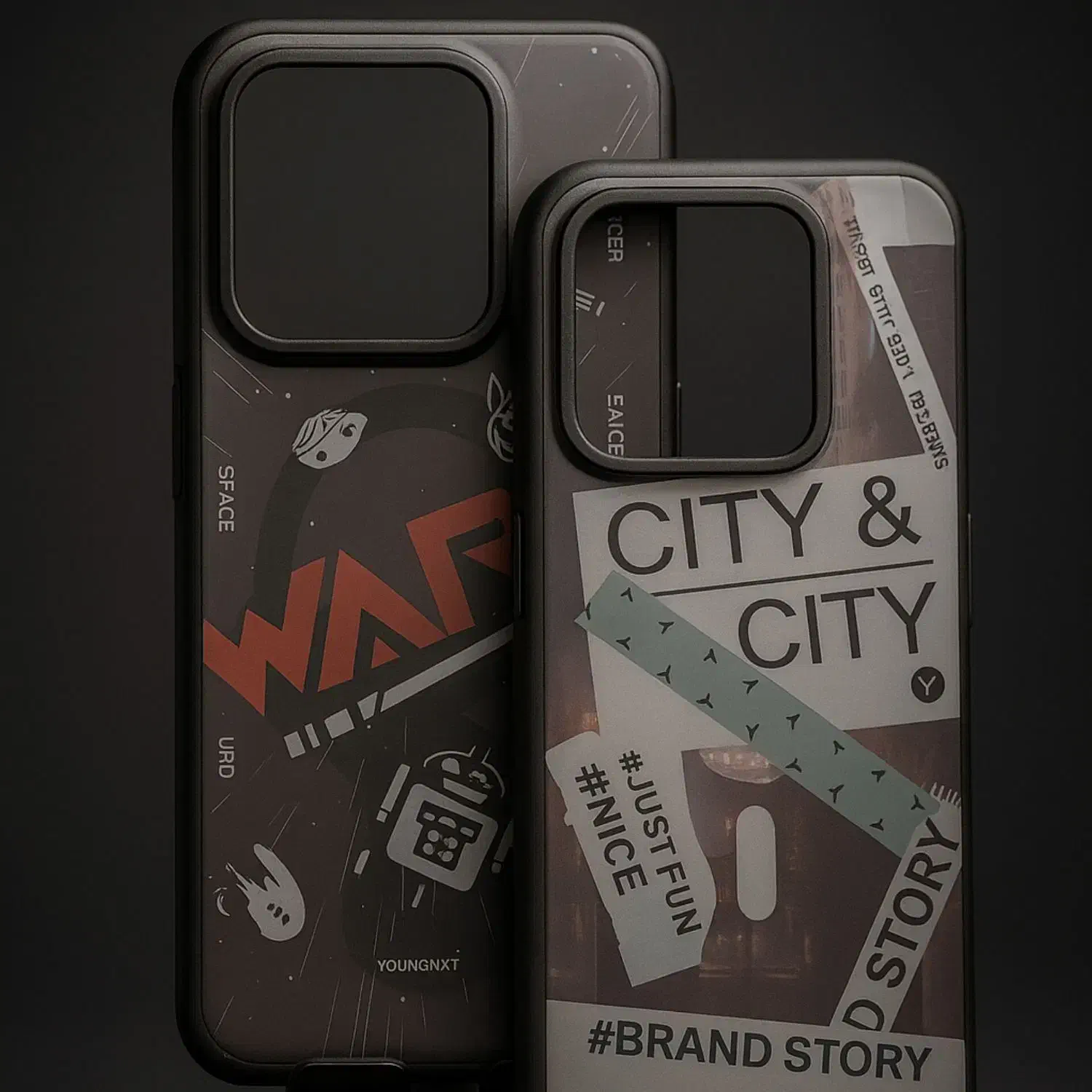 کاور پشت مات طرح دار|لوازم جانبی موبایل و تبلت|تبریز, |دیوار