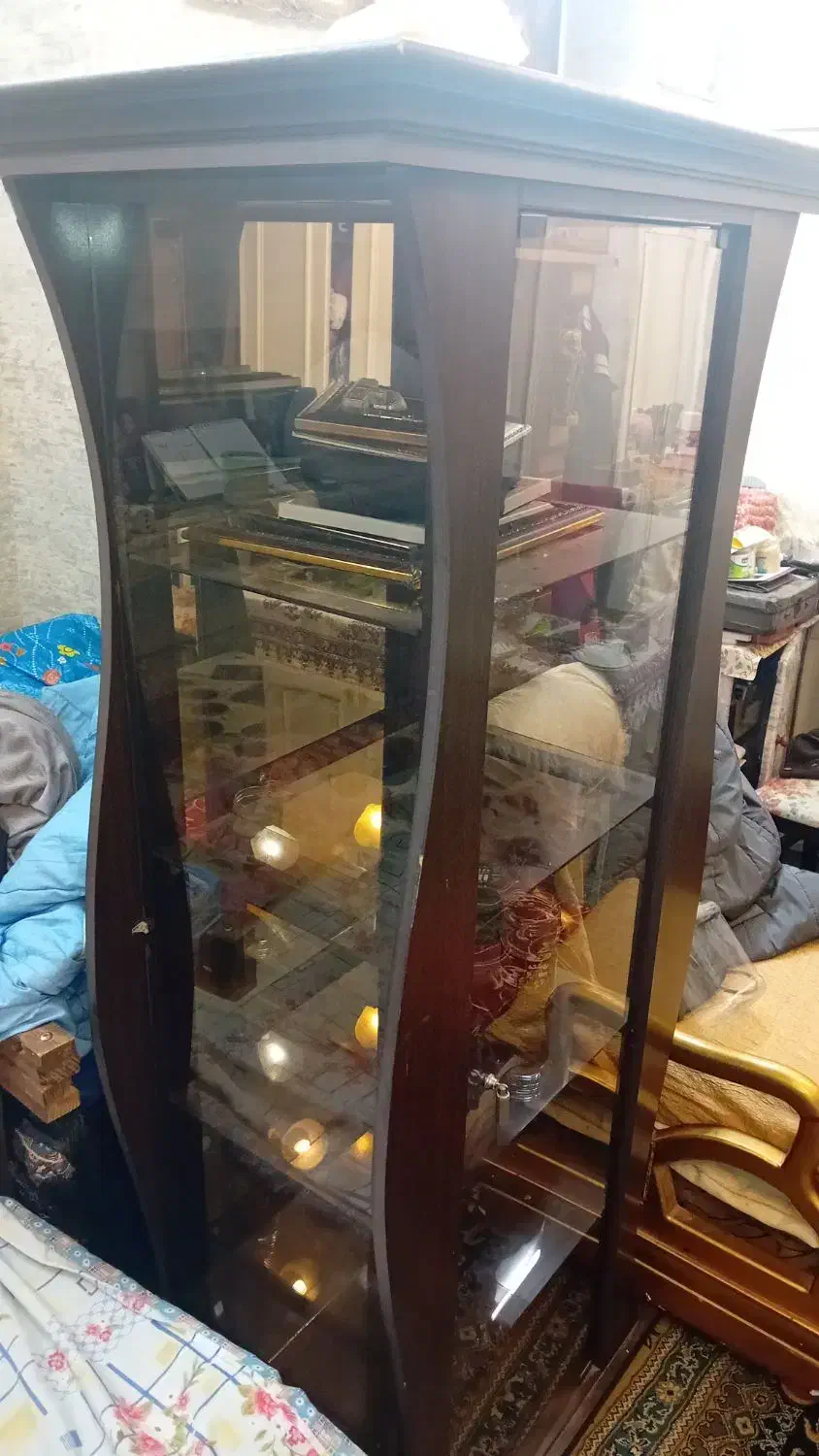 بوفه چوبی در حد|بوفه، ویترین، کنسول|تهران, راه آهن|دیوار