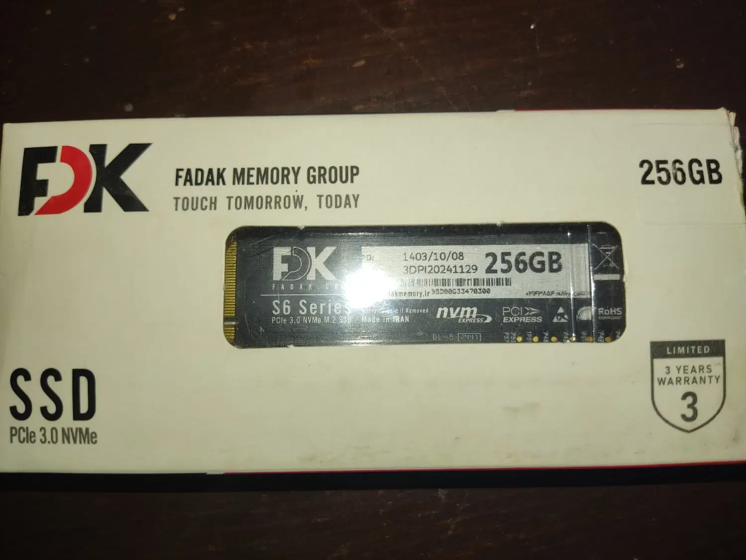 گیگ ssd m.2 256|قطعات و لوازم جانبی رایانه|دورود, |دیوار