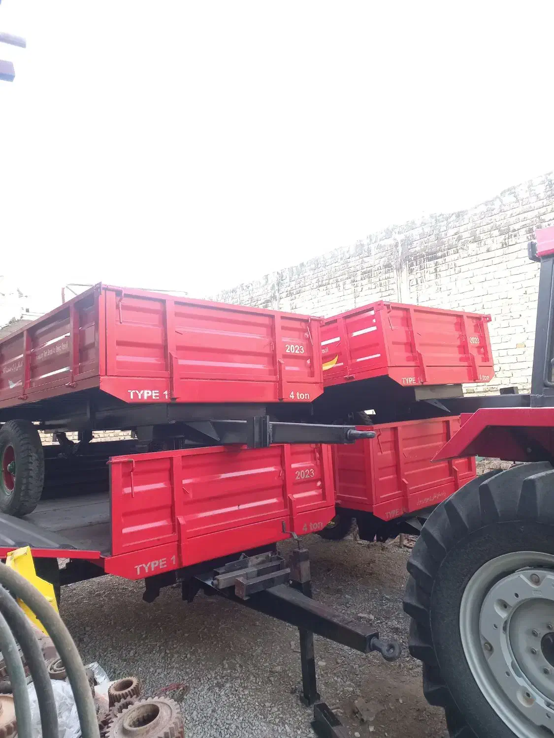 فروش انواع تریلی تراکتور دو چرخ و جفت چرخ.صادراتی|قطعات یدکی و لوازم جانبی|مرودشت, دولت آباد|دیوار