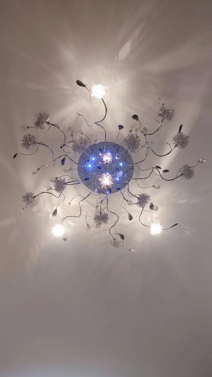 لوستر ۱۶ شاخه کنترلی|لوستر و چراغ آویز|تهران, جنت‌آباد مرکزی|دیوار