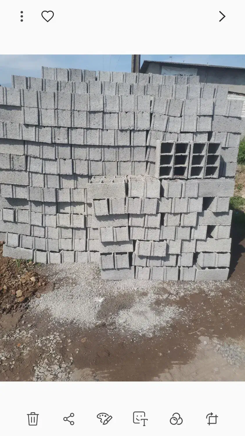 بلوک سیمانی|مصالح و تجهیزات ساختمان|آمل, |دیوار