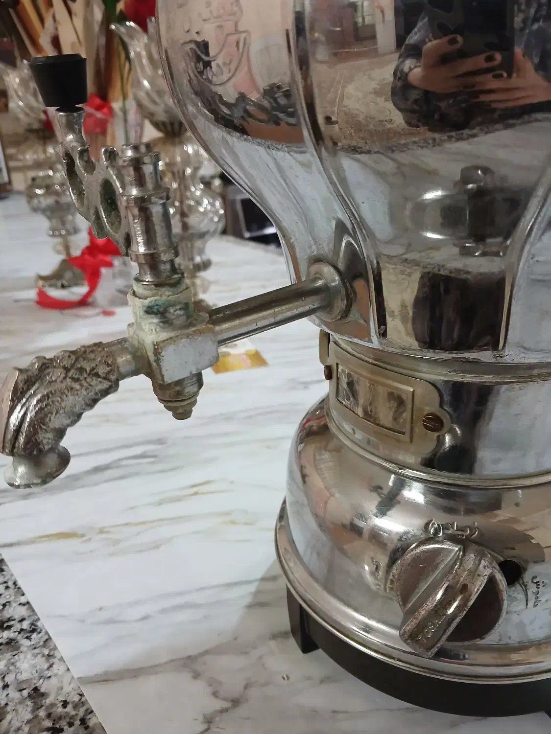 سماور ترموسات دارو ترموکوب داروفندک دار|سماور، چایساز، قهوهساز|الیگودرز, |دیوار