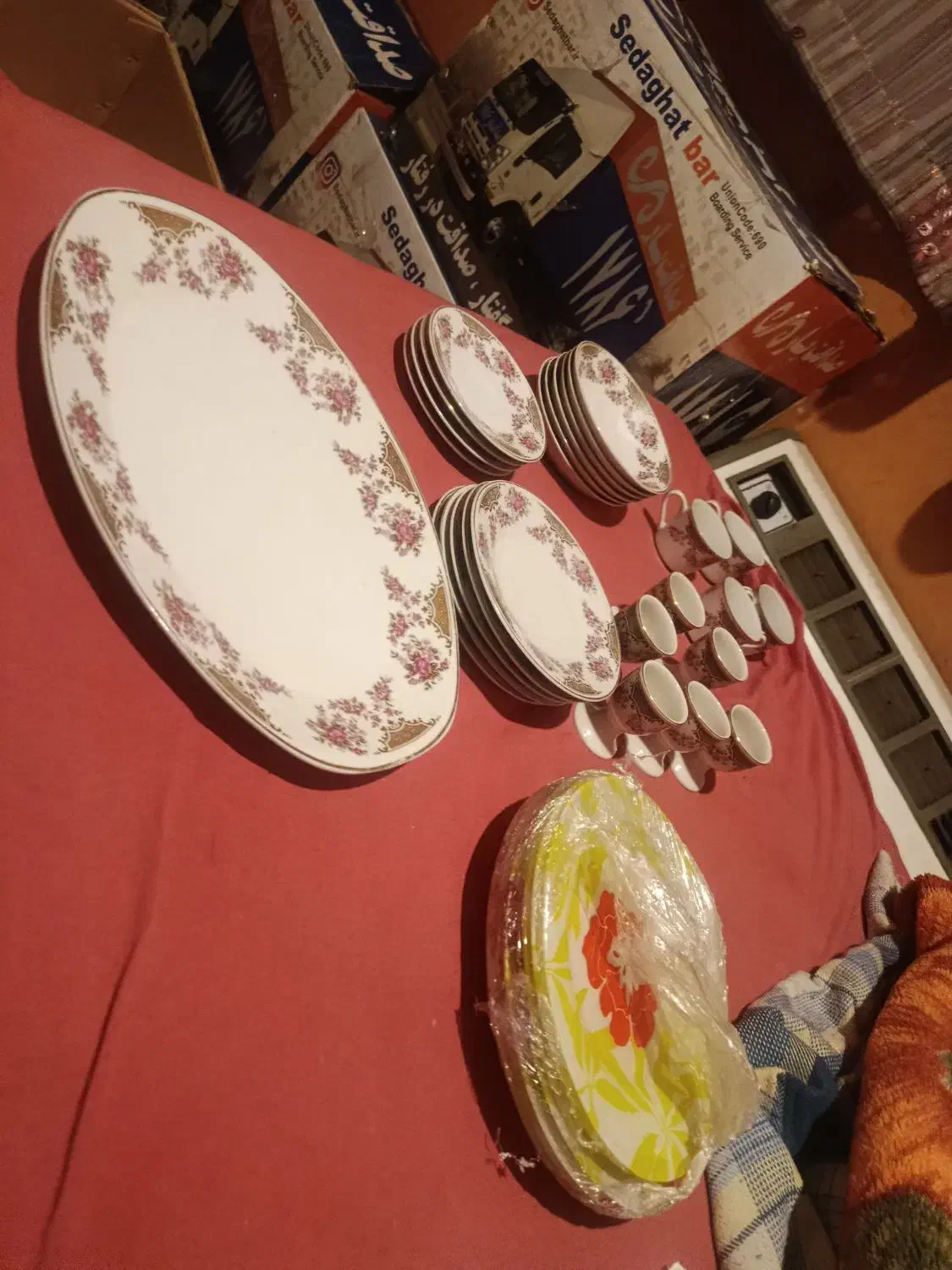 ظروف دکوری طرح دارچینی محصول ژاپن اصل ژاپن|ظروف سرو و پذیرایی|تهران, فرودگاه مهرآباد|دیوار